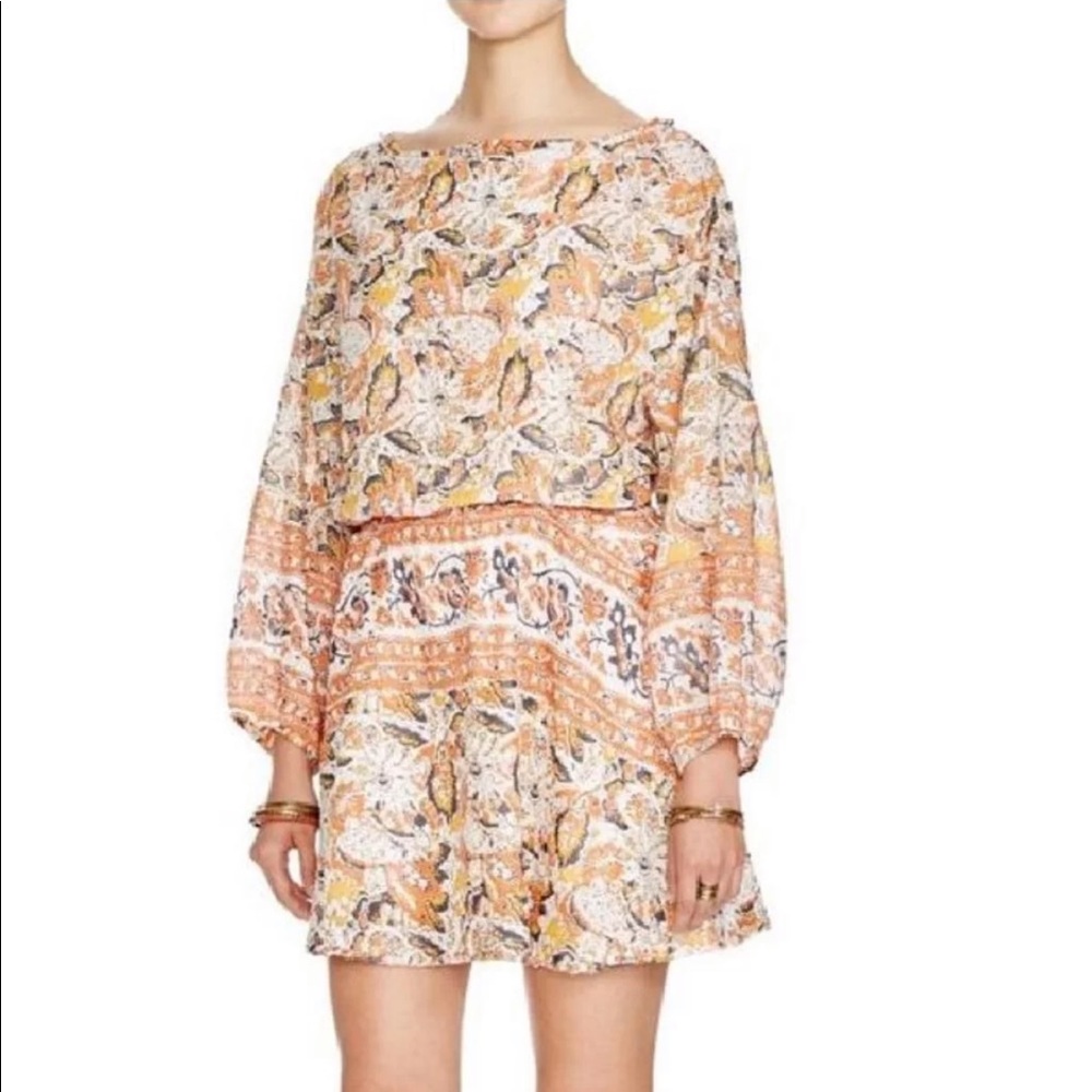 NWT Free People Washed Ivory Dress Sz S - Picture 3 of 4